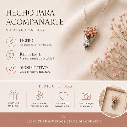 Collar Porta Flores