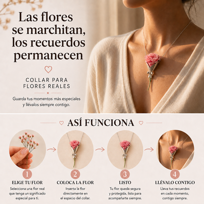 Collar Porta Flores